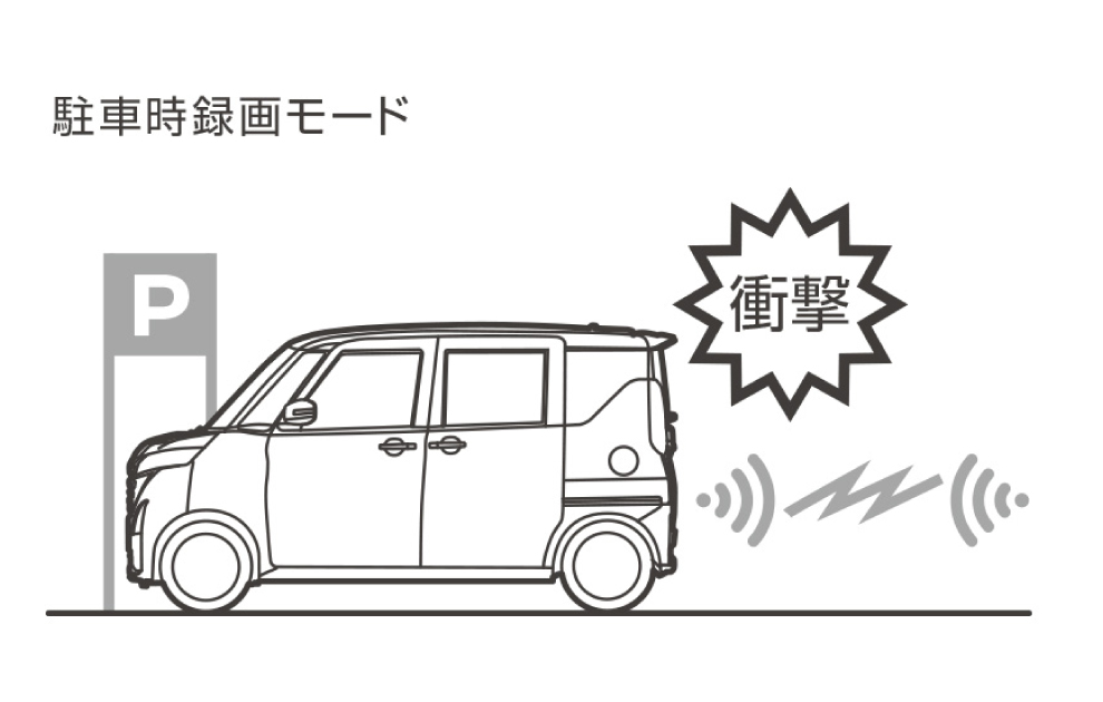 衝撃を検知（警告音を発生）